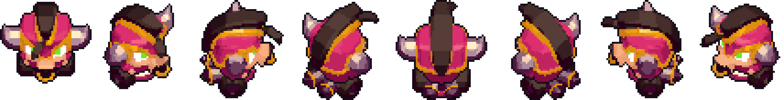 Nytro drawn from eight directions